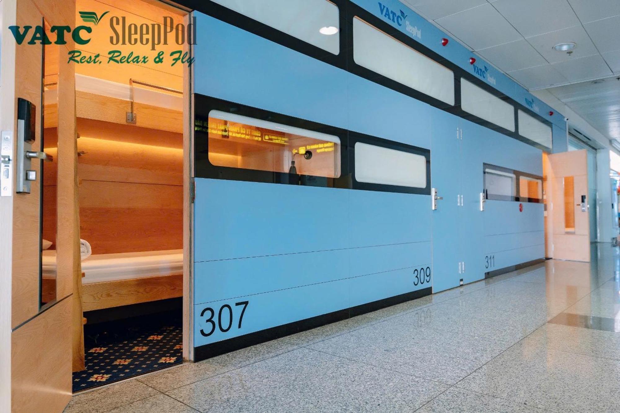 Hotel Vatc Sleep Pod Terminal 2 Noi Bai Zewnętrze zdjęcie