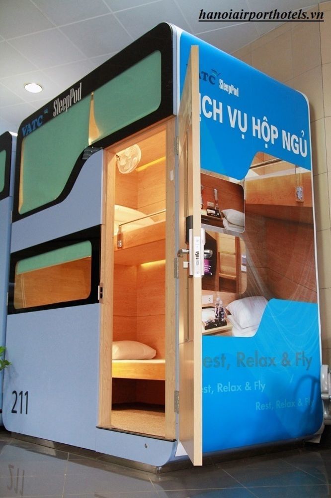 Hotel Vatc Sleep Pod Terminal 2 Noi Bai Zewnętrze zdjęcie