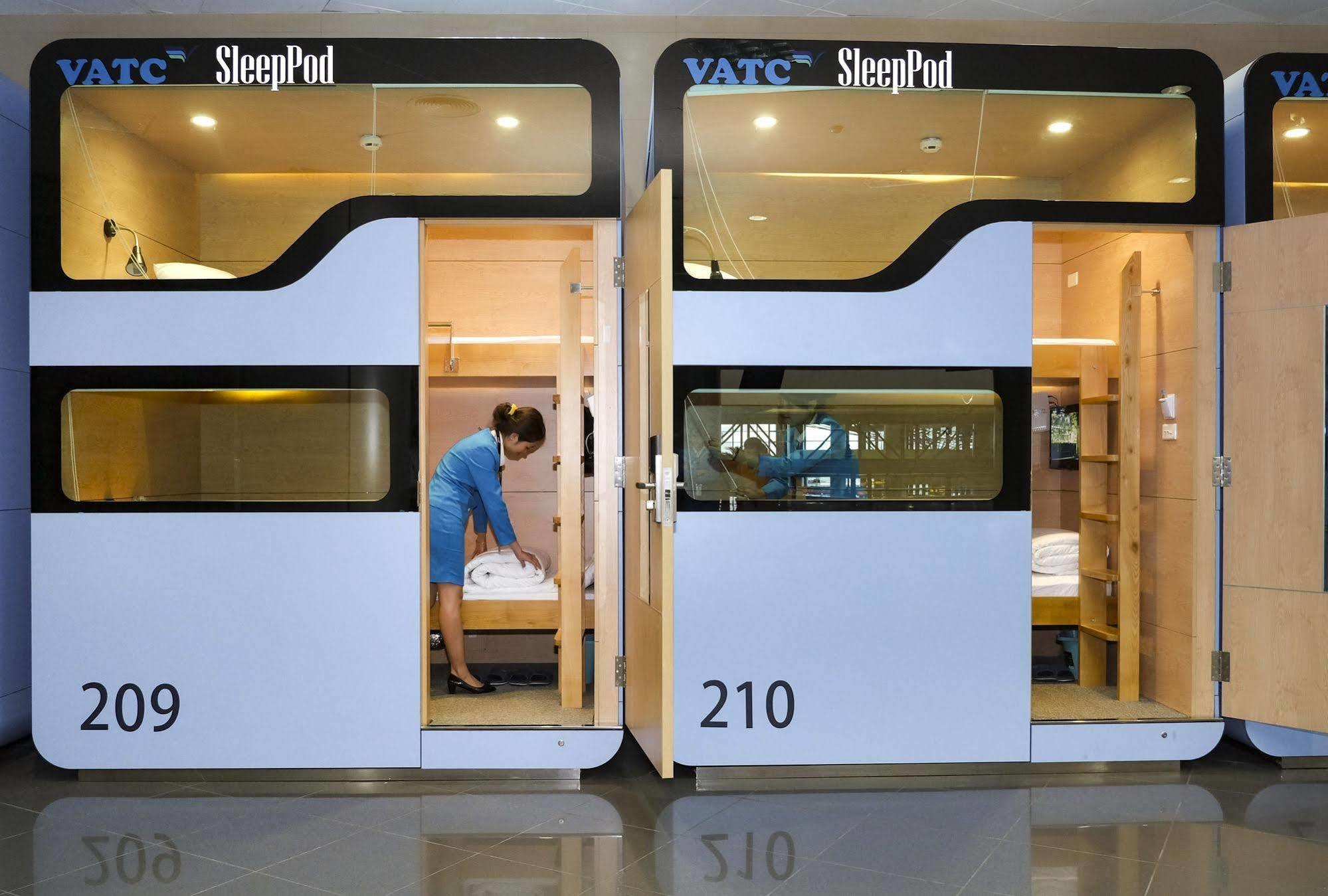 Hotel Vatc Sleep Pod Terminal 2 Noi Bai Zewnętrze zdjęcie