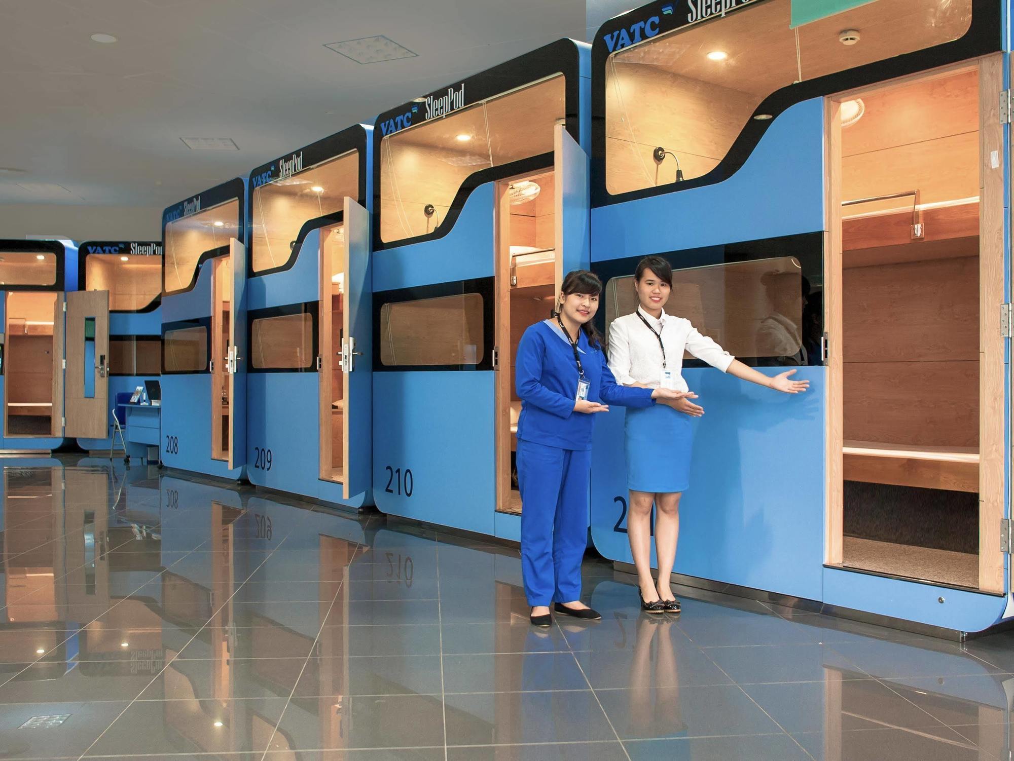 Hotel Vatc Sleep Pod Terminal 2 Noi Bai Zewnętrze zdjęcie